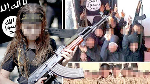 «Jihadi Jane», une petite fille de 12 ans, exécute cinq otages pour le compte de «Daech»