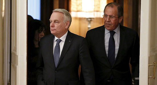 Lavrov et Ayrault: il n’y a pas et il n’y aura pas de solution militaire au conflit en Syrie