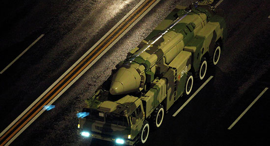 La Chine teste un missile balistique capable d’atteindre les USA.