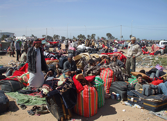 Un record de 40 millions de personnes déplacées par la guerre dans le monde

