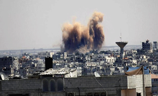 Raids aériens israéliens sur la bande de Gaza

