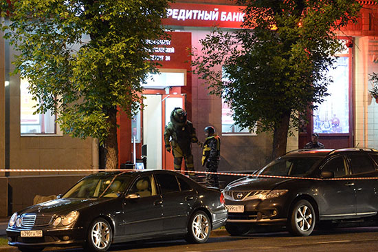 Prise d'otages dans une banque moscovite: les otages libérés, l’homme armé éliminé.