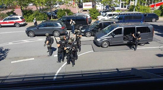 Un homme armé tué après s’être retranché dans un cinéma de Viernheim