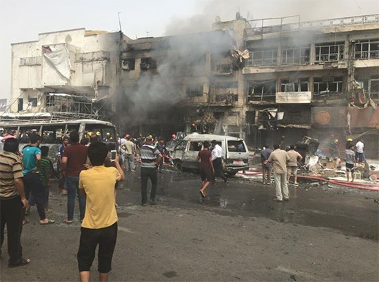 Irak: 18 martyrs dans deux attentats simultanés à Bagdad