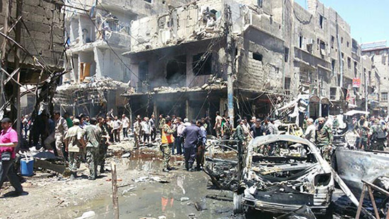 Double attentat près du mausolée de Sayeda Zeinab à Damas, 8 martyrs.