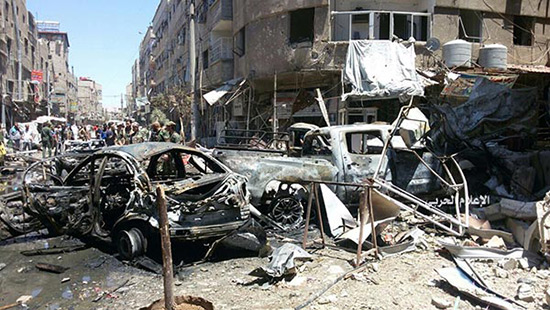 Double attentat près du mausolée de Sayeda Zeinab à Damas, 8 martyrs.