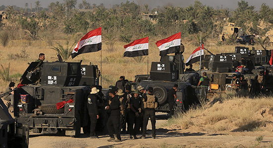 Les forces irakiennes reprennent le QG du gouvernement au centre de Fallouja
