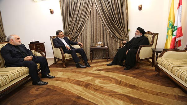 Le porte-parole du ministère iranien des AE chez sayed Nasrallah.