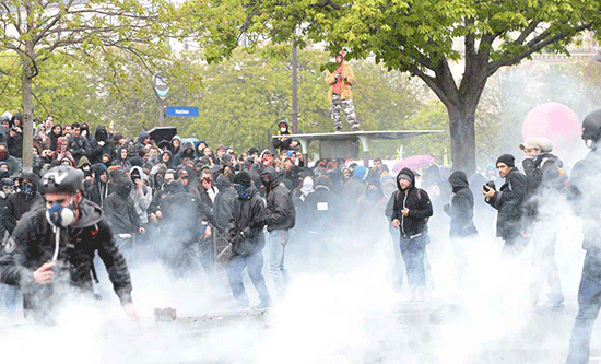 Loi Travail: nouvelle démonstration de force émaillée de violences

