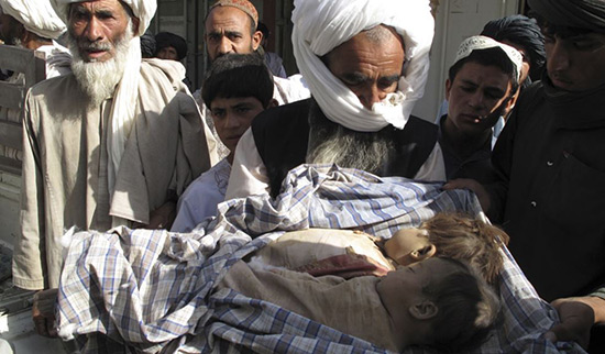 Afghanistan: nombre record de victimes civiles au 1er semestre 2016.
