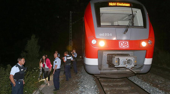 Allemagne: attaque à la hache dans un train, «attentat extrémiste» évoqué.