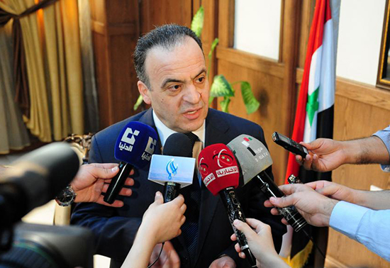 Le noveau premier ministre, l'ingénieur Imad Khamis