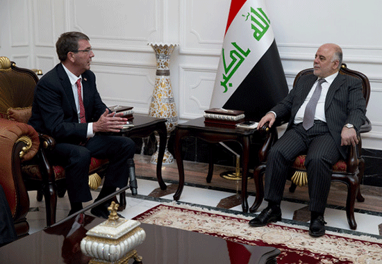 Visite non annoncée du secrétaire américain à la Défense à Bagdad	

