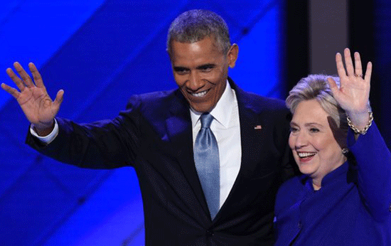 Maison Blanche: Obama veut conduire «Hillary» à la victoire