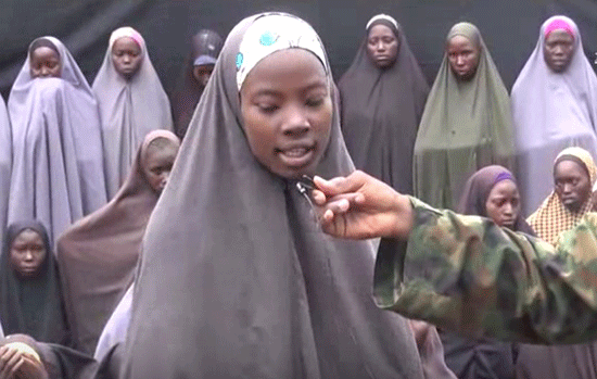 Boko Haram diffuse une nouvelle vidéo de présumées lycéennes de Chibok