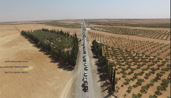  «Daech» utilise des civils comme boucliers humains pour fuire Manbij