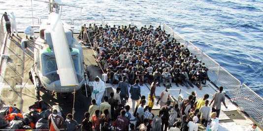 L’Italie craint que «Daech» ne soit impliqué dans un vaste trafic de migrants en Méditerranée