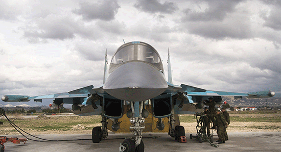Des Su-34 russes frappent «Daech» en Syrie depuis l'Iran