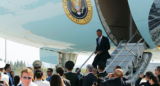 Incident à l’arrivée d’Obama: Pékin rejette la faute sur les Américains.