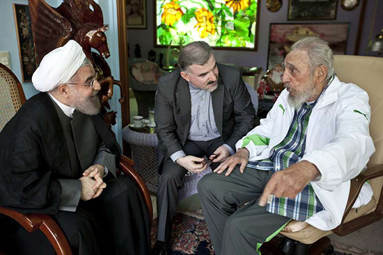 Le président Rohani célèbre l’amitié irano-cubaine auprès des frères Castro
