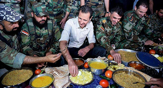 Les pommes de terre, une arme secrète de l’armée syrienne.
