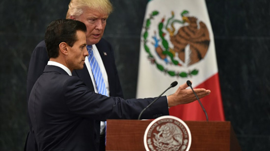 Donald Trump: «le Mexique paiera le mur, à 100%».