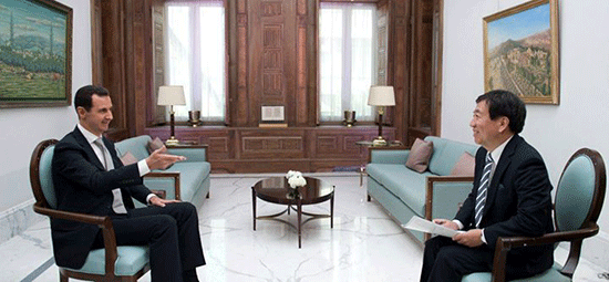 Assad à TBS: Je crois que la priorité lors des pourparlers d’Astana sera accordée au cessez-le-feu