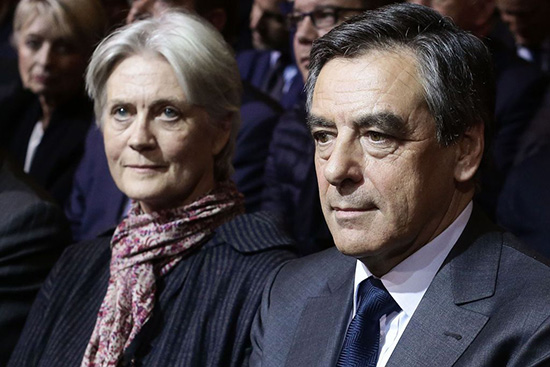  L’épouse de François Fillon aurait bénéficié d’un emploi fictif à l’Assemblé nationale