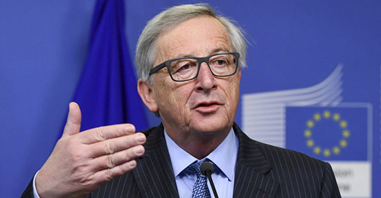 Juncker demande à la Grande-Bretagne de payer pour le Brexit.