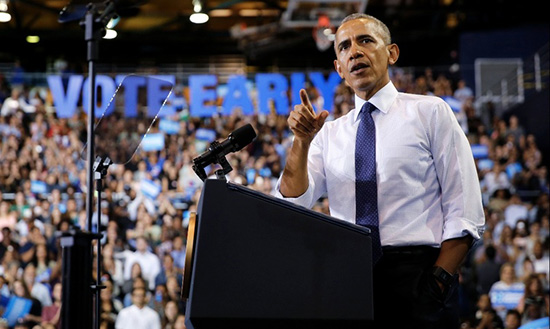 Barack Obama fait un retour remarqué dans l'arène politique