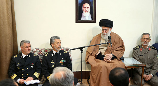 Sayed Khamenei: «La Marine est la première ligne de défense de la République islamique»
