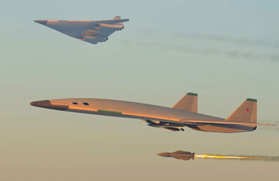 Syrie : six bombardiers stratégiques russes frappent les sites de «Daech» à Abou Kamal