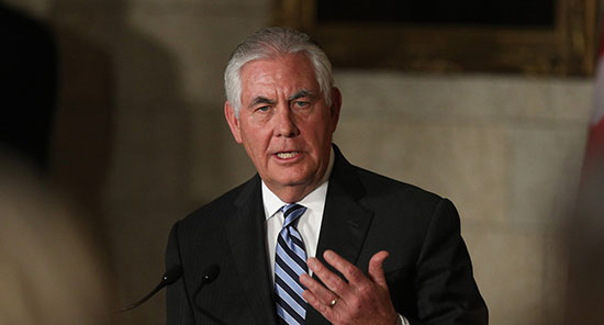 Rex Tillerson affirme que la «pression sera maintenue» sur la Corée du Nord