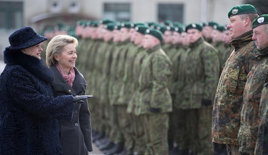 Renfort de l’Otan face à la Russie: des soldats allemands en Lituanie.