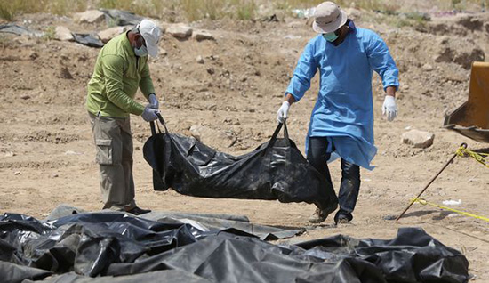 Des charniers découverts dans l’ouest de l’Irak