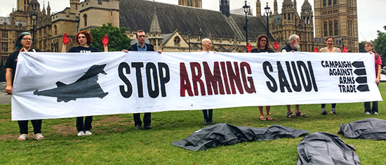 Plus de 60% des Britanniques hostiles à la vente d'armes à Riyad.