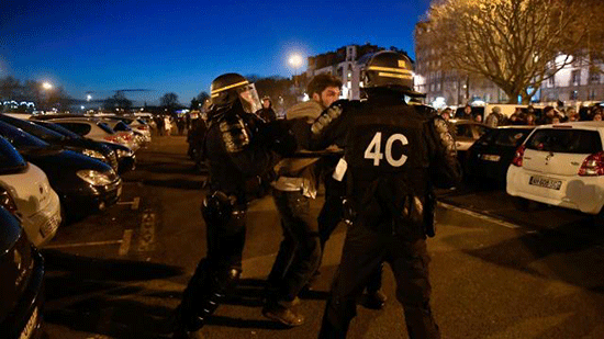 Affaire Théo: 300 à 400 manifestants à Nantes  2 jeunes condamnés

