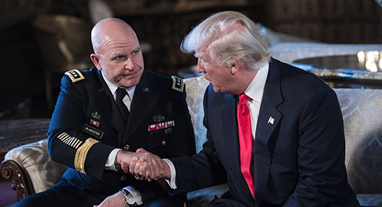Trump nomme le général McMaster conseiller à la sécurité nationale.
