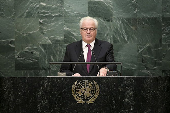 Vitali Tchourkine, représentant permanent de la Russie à l'Onu, est décédé.