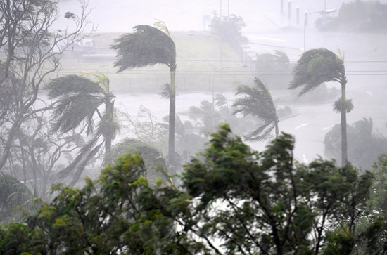 Australie: le Queensland balayé par le cyclone Debbie.