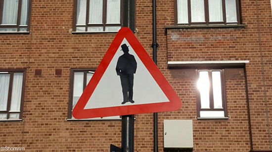 Londres: l’artiste français s’excuse pour son panneau «attention aux Juifs»