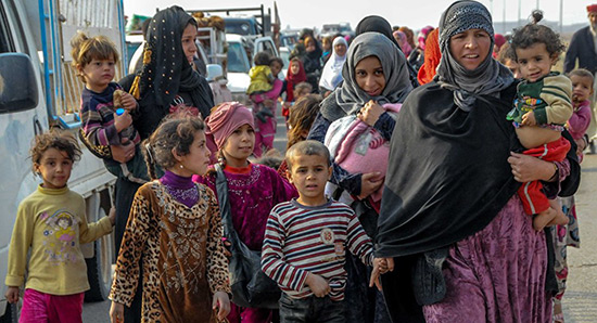 Réfugiés de Mossoul-Ouest: «L’aide humanitaire n’arrive pas»
