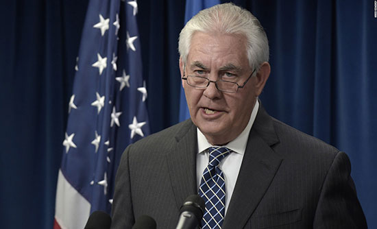 L'action militaire contre Pyongyang est une option, dit Tillerson