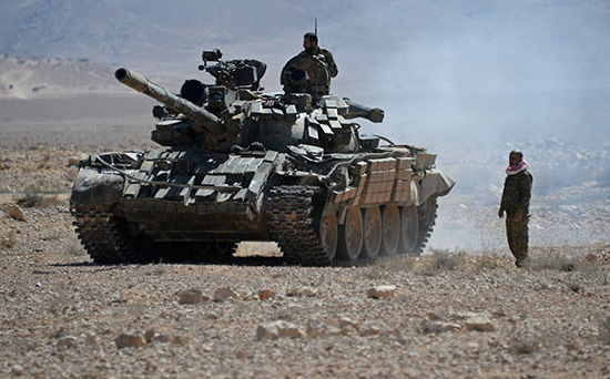 L'armée syrienne reprend partiellement le contrôle de la route Damas-Palmyre