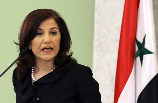 Shaaban: la frappe US en Syrie compliquera les négociations de Genève