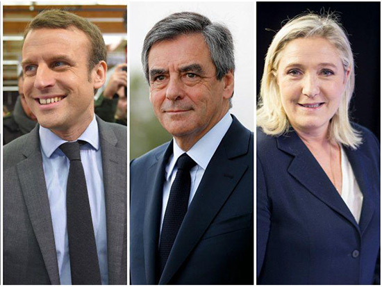 Fillon se voit au second tour face à Macron, Le Pen sûre de virer en tête

