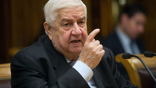 Mouallem: des armes chimiques en provenance de Turquie déployés dans des quartiers résidentiels