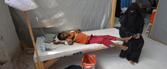 Choléra au Yémen: 315 morts, 29.300 cas suspects