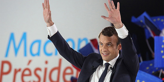 Emmanuel Macron élu président de la République avec 66 % des voix