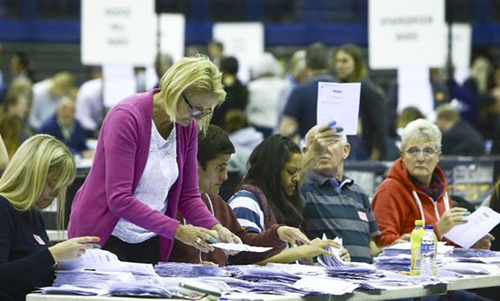 GB: large victoire des conservateurs aux élections locales.